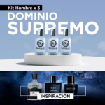 Soule Kit x3 Dominio Supremo Hombre (50ml)